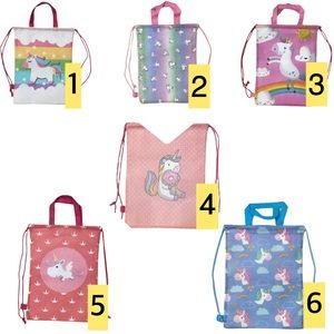 Unicorn Drawstring Bags